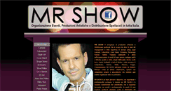 Desktop Screenshot of mrshow.it